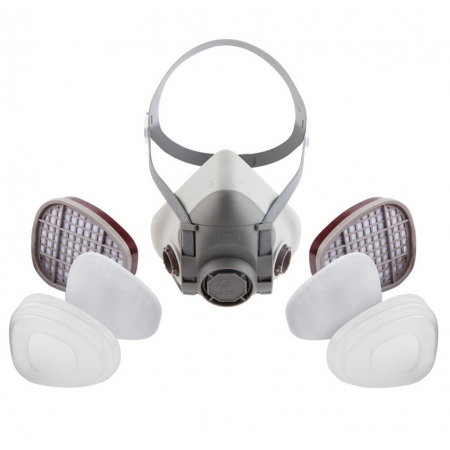 Комплект JETA SAFETY J-SET5500P (полумаска 5500 + фильтры "А1" + фильтры "Р2") Комплект JETA SAFETY J-SET5500P (полумаска 5500 + фильтры "А1" + фильтры "Р2")