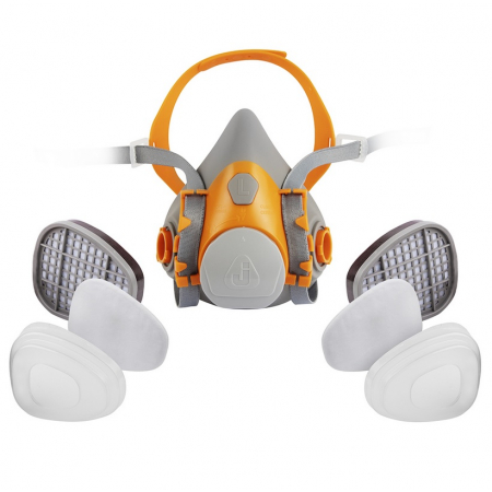 Комплект JETA SAFETY J-SET6500 (полумаска + фильтры "А1" + фильтры "Р2") Комплект JETA SAFETY J-SET6500 (полумаска + фильтры "А1" + фильтры "Р2")